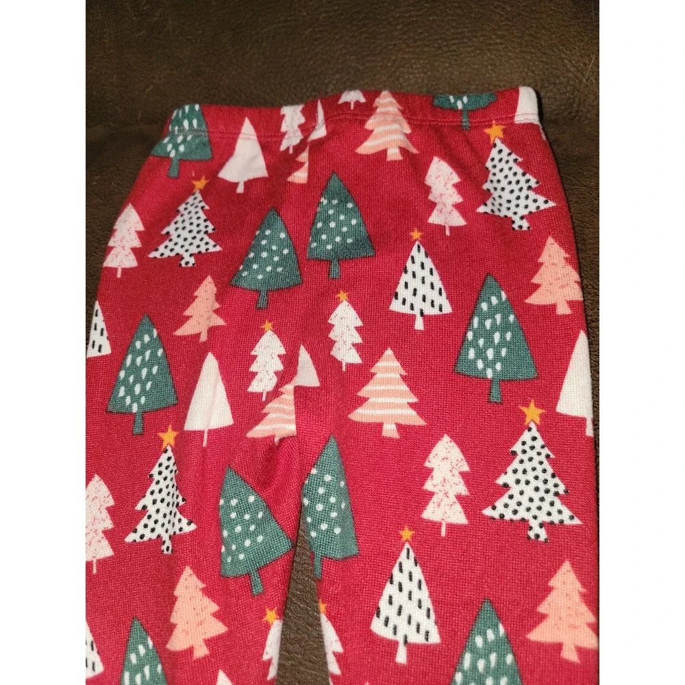 Rae‎ dunn holly jolly holiday Christmas tree pajamas size 4t